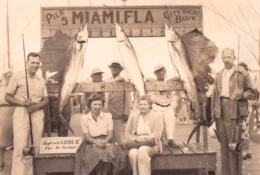 Historic Pier 5 fishing pier heritage in Miami