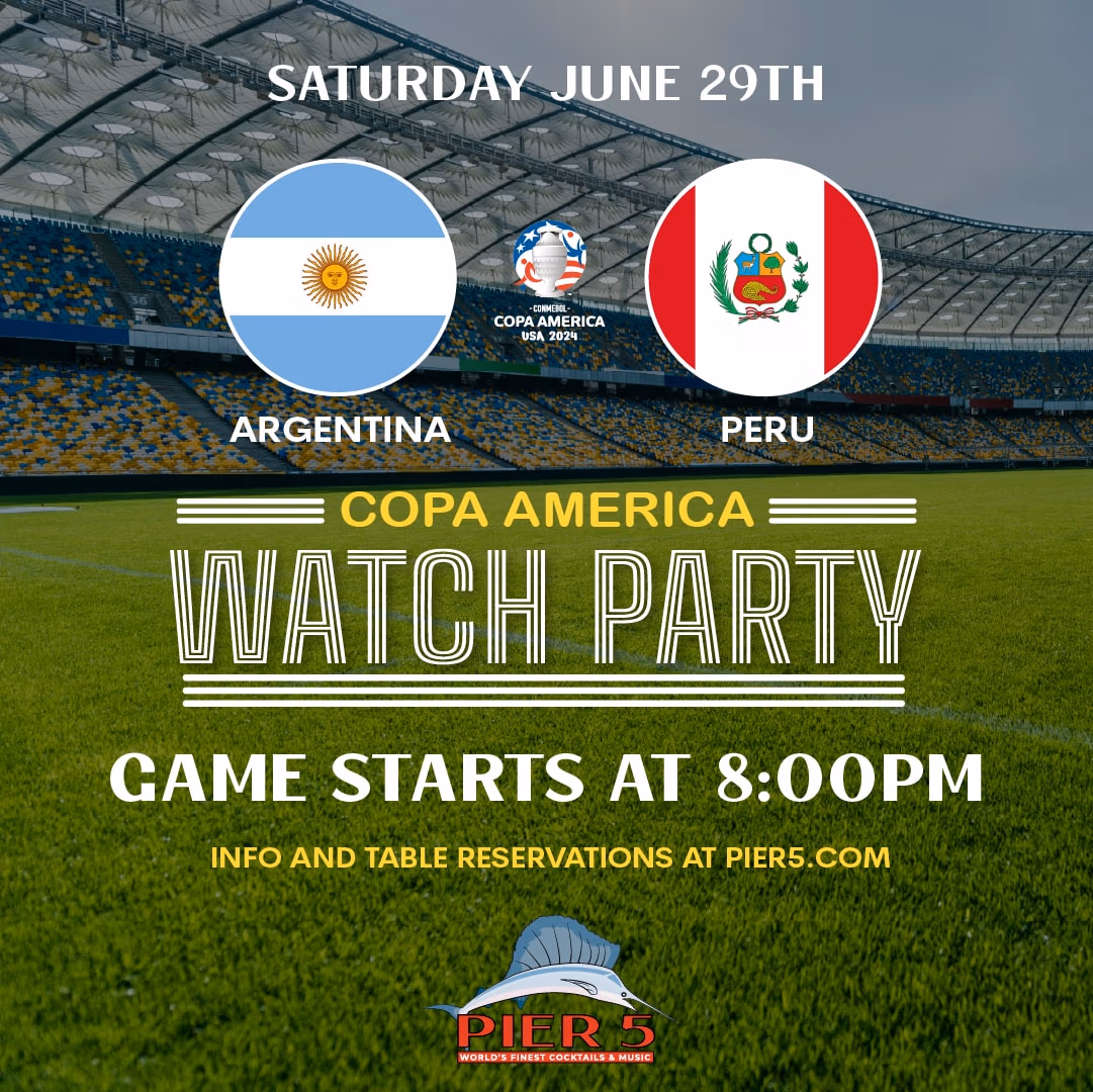 Copa America - Argentina vs Peru Watch Party